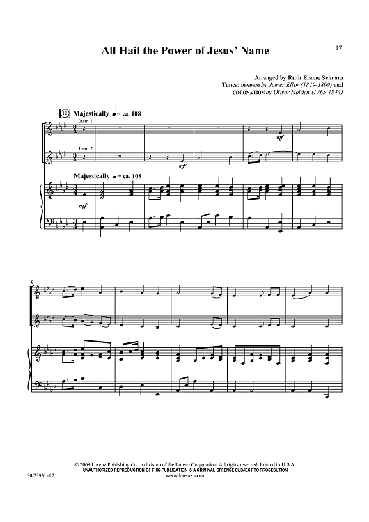 All Hail the Power of Jesus’ Name