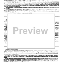 Música per a un estiu (Music for a Sommer) - Preface