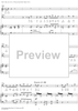 Recitative and Continuation of Grand Finale II from "Aida", Act 2 - Score