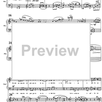 "Come un nastro di porpora..." - Piano Score