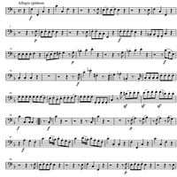 Divertimento No. 8 F Major KV213 - Bassoon 2