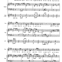 Stomme allegro e lazioso - Score