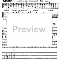 Dammi la mano, o mia vezzosa Filli