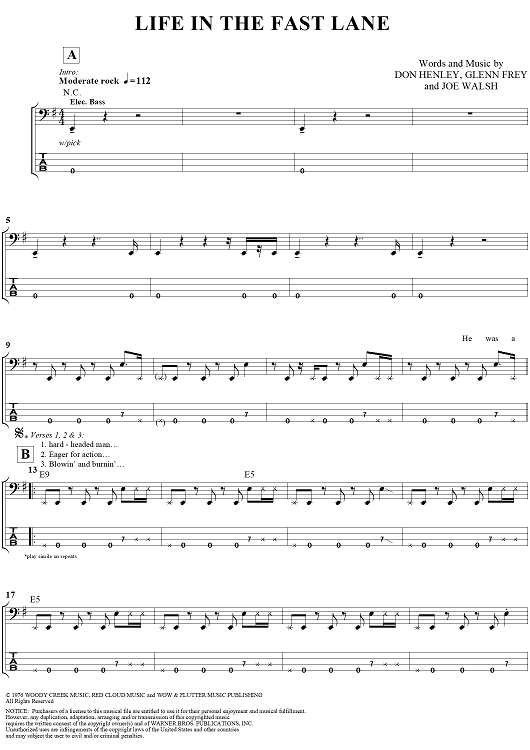 Life in the Fast Lane