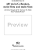 Schlichte Weisen, Op. 21, No. 1: All' mein Gedanken, mein Herz und mein Sinn (All of the thoughts in my heart and my mind)