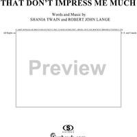 That Don't Impress Me Much