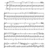 Andante from Piano Concerto No. 1 - Score