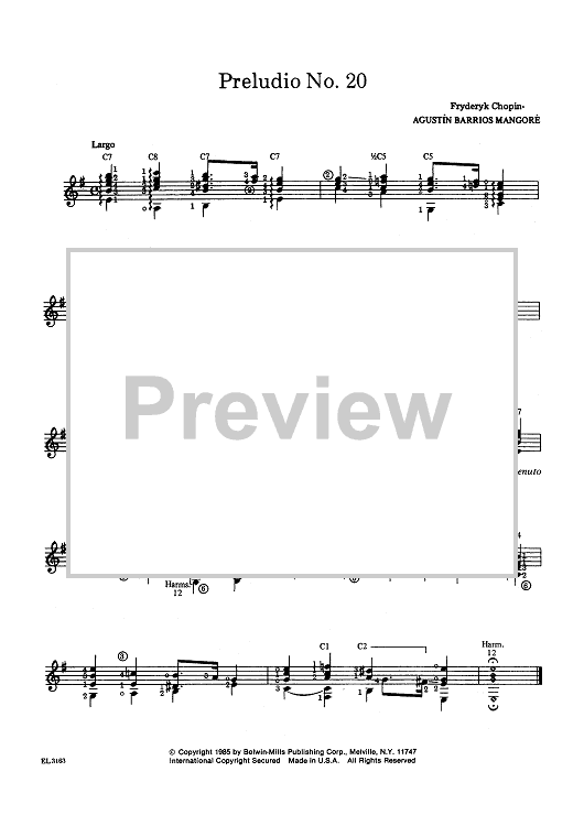 Preludio No. 20