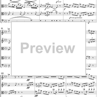 String Quintet in F Major, Movement 4 - Full Score