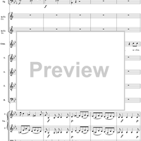 Chorus: Fuor di queste urne, No. 6 from "Lucio Silla", Act 1 - Full Score