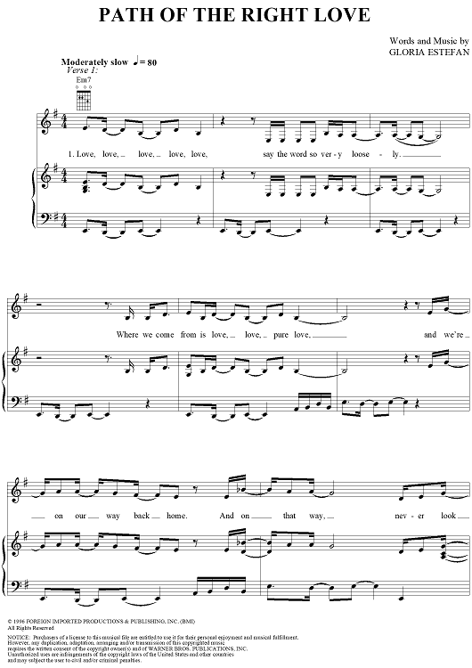 Path of the Right Love