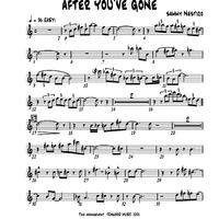 After You've Gone - Tenor 1