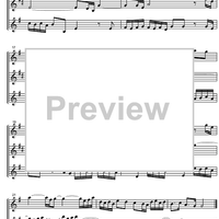 Three Part Sinfonia No. 8 BWV 794 F Major - Score