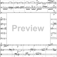 Serenade for String Orchestra in C major (C-dur). Movement I, Pezzo in forma di sonatina - Score