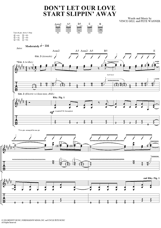 Don't Let Our Love Start Slippin' Away