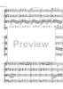 String Quartet No. 6 D Major D74 - Score
