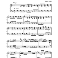 Concerto No.2 (1st Movement: Adagio) from 'L'Estro Armonico' Op.3