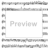 Divertimento No. 7 D Major KV205 - Violin