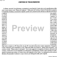 Messa della battaglia (Battle Mass) - Preface