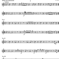 Divertimento F Major KV253 - Bassoon 1