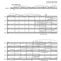 The Water is Wide - Score