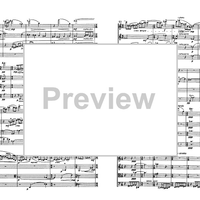String Quartet a minor Op. 3 - Score