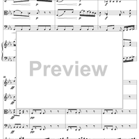 Piano Quintet in B-flat Major, Movement 3 - Piano Score