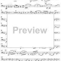 String Octet in E-flat Major, Op. 20 - Cello 1