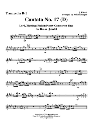 Cantata No. 17 - Trumpet 1