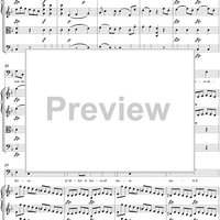 "Ella vuole ed io torrei", No. 8 from "La Finta Semplice", Act 1, K46a (K51) - Full Score