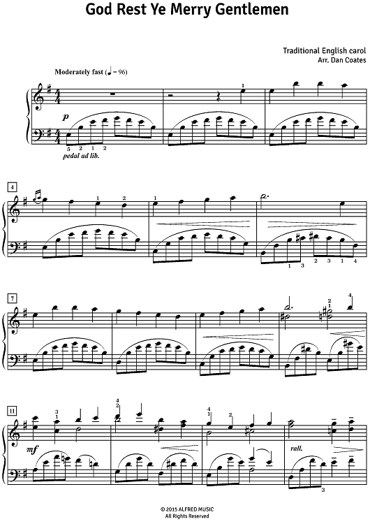 God Rest Ye Merry Gentlemen