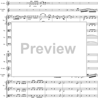 Clarinet Concerto in A Major, K622 - Movement 3 - Full Score