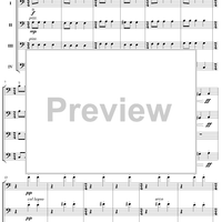 Trios and Quartets for Double Basses, Volume IV