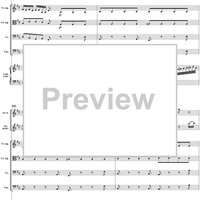 Brandenburg Concerto No. 5: Allegro - Score