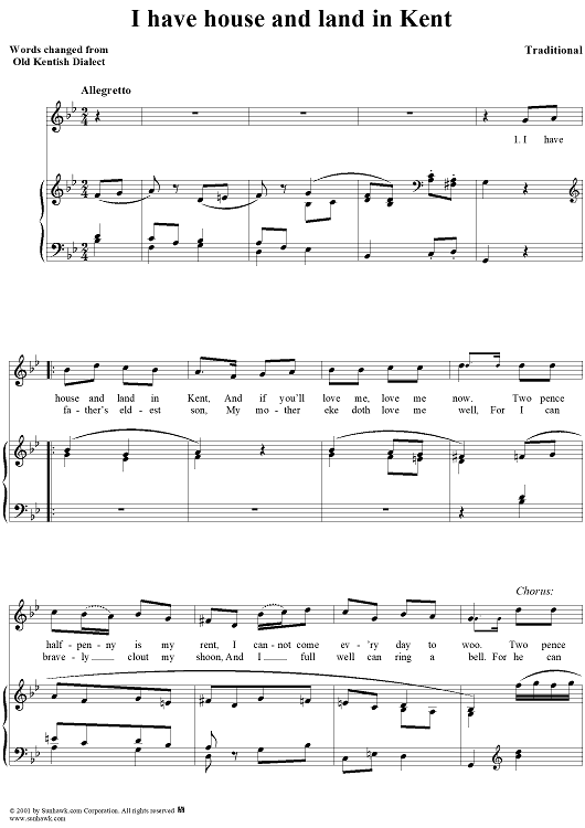 I have house and land in Kent