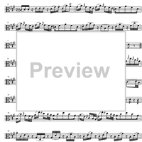 Divertimento No. 7 D Major KV205 - Viola