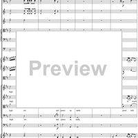 Messiah, no. 17: Glory to God - Full Score