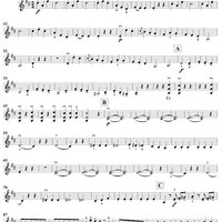 Violin Duet No. 5 in D Major from "Twelve Easy Duets", Op. 10 - Violin 2