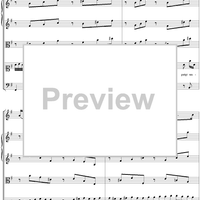 Soprano aria from Cantata no. 32  ("Liebster Jesu, mein Verlangen") - Full Score