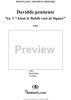 "Alzai le flebili voci al Signor", No. 1 from "Davidde Penitente", K469 - Full Score