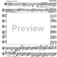 Bagatelle (Op. 119) - Clarinet in B-flat