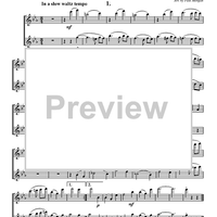 Liebeslieder Waltzes - Flutes