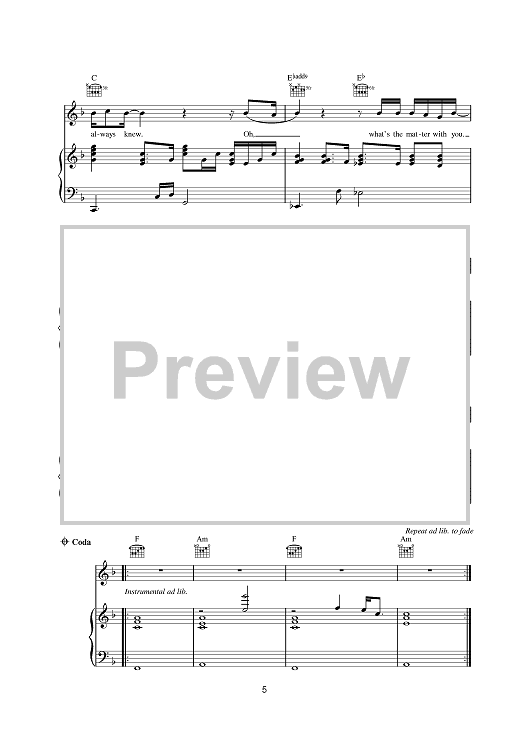 Slip Away" Sheet Music by David Bowie for Piano/Vocal/Chords Sheet
