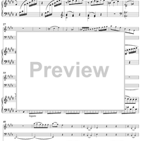 Piano Trio No. 4 in E Major K542 - Piano Score