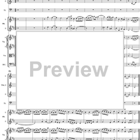 Orchestral Suite No. 3 in D Major - Score