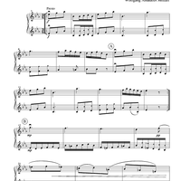 Presto - from Symphony #1, K. 16, third movement