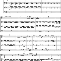 String Quartet No. 9, Movement 2 - Score