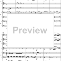 String Octet, Op. 20, Movement 2 - Score