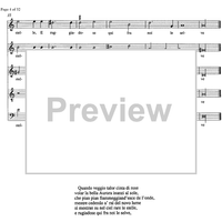 Quando veggio talor cinta di rose