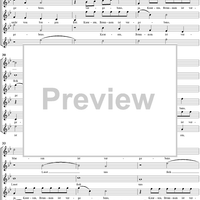 Lasst froh uns sein, six voice canon in B-flat Major, K382c (K231)